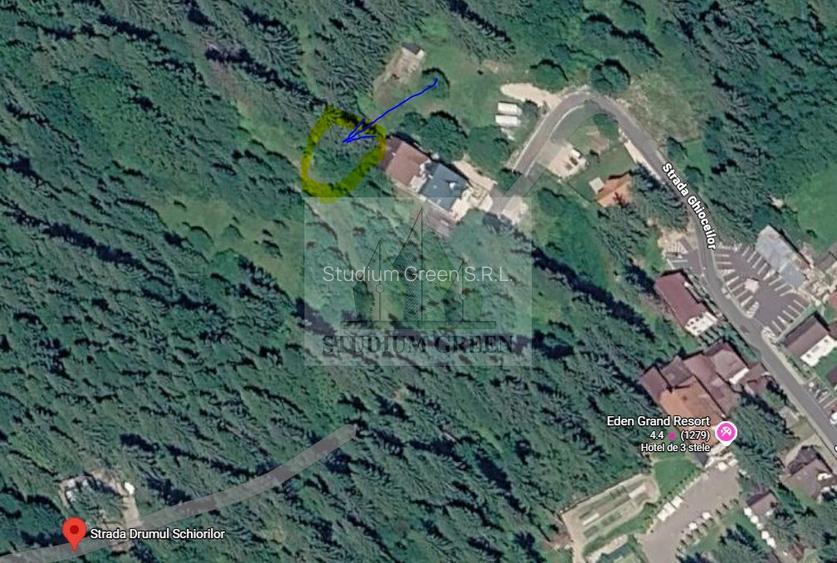 Proprietar vand 7059 mp in Predeal- str. Schiorilor/Cioplea