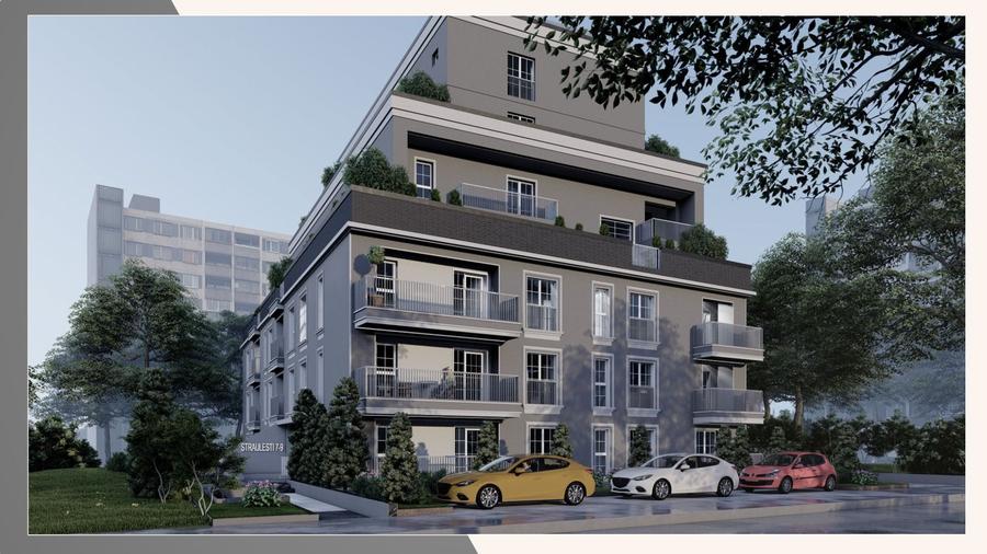 Proiect rezidențial cu AC – 29 apartamente – 4.330 mp – 35 parcări – S