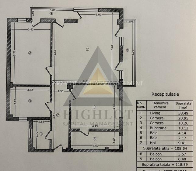 AVIATIEI | AEROGARII| APARTAMENT DE VANZARE | 3 CAMERE - 8