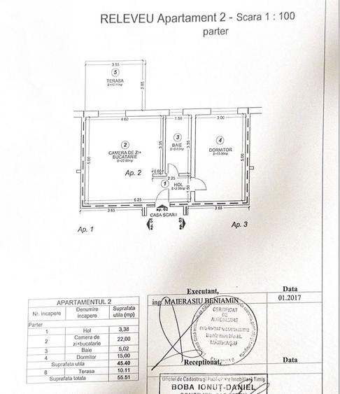 Apartament 2 camere parter, curte proprie-Dumbravita