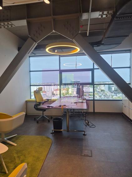Etaj de birouri de închiriat | 680 mp utili | Hyperion Tower, Pipera