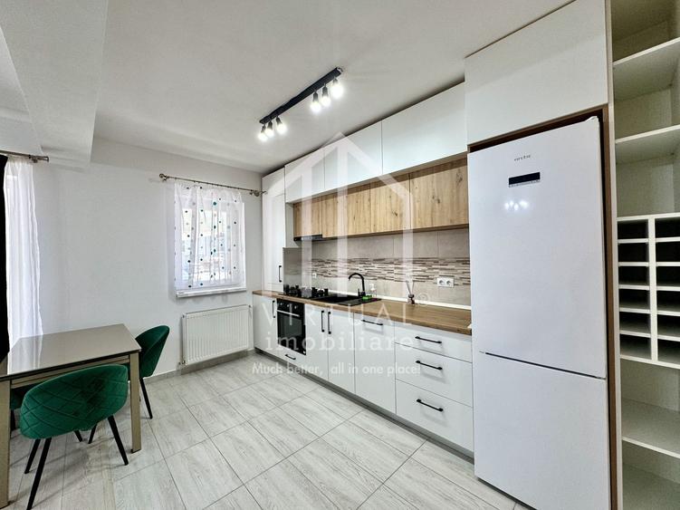 Apartament cu 2 camere, 60mp utili, baie cu geam, parcare privata