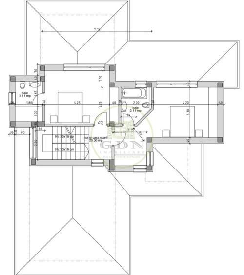 Casa 4 camere, teren 765 mp, Carcea, zona Banu Mărăcine. - 7