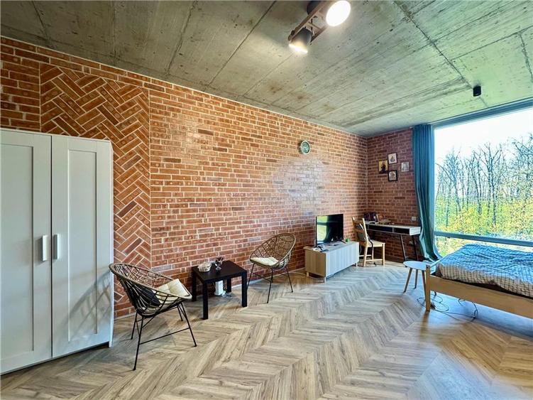 Padurea la fereastra ta– Garsoniera deosebita in LOFT Green Apartments