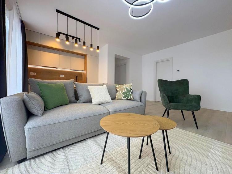 3 camere modern, terasa generoasa, prima inchiriere - Denya Forest