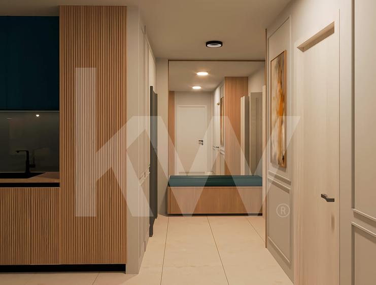 Apartament 2 camere 61,34 mp
