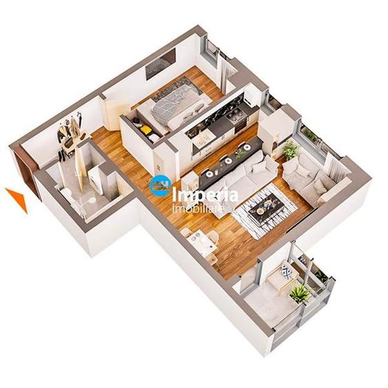 Apartamente Noi, 2 camere, COMAT TOWERS zona Dacia -Pacurari