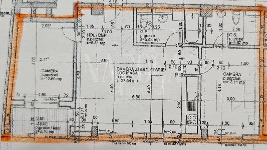 Apartament 3 camere de vanzare in Gheorgheni, Cluj Napoca - 5