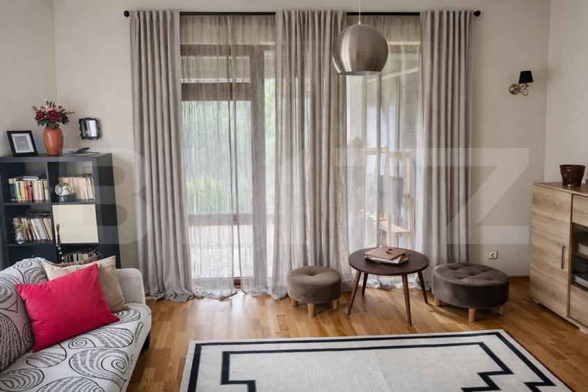 Casa tip duplex in Gilau-120mp utili, mansarda, parcari si teren de 380 mp utili