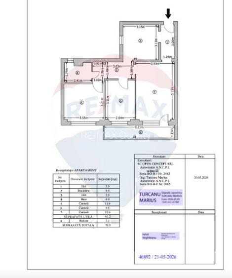 Apartament 3 camere decomandat, complet renovat - Metrou Lujerului - 9
