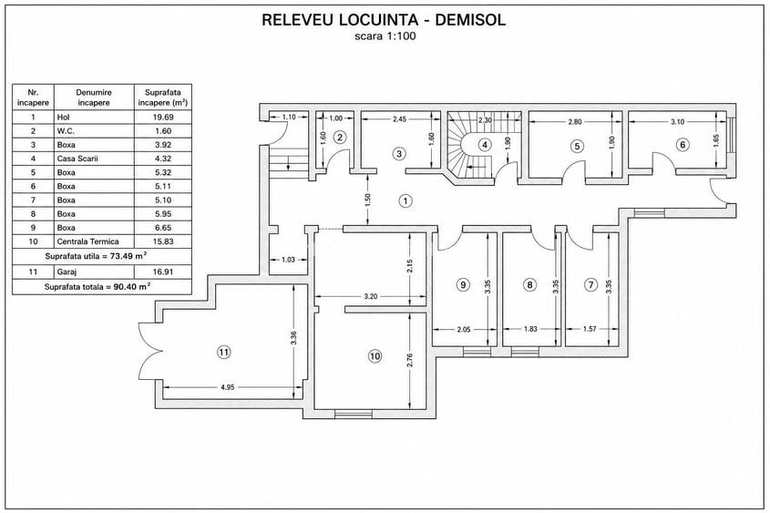 Vilă interbelică S+P+E+M | 8 camere | Zona Aviatorilor – Arcul de Triumf - 1