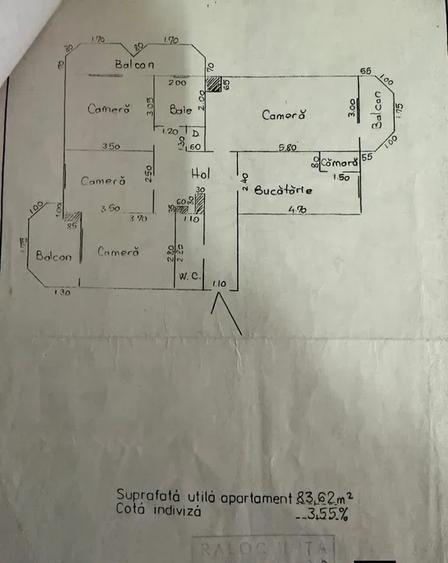 Apartament 4 camere, decomandat, zona Pacurari - Esplanada, Iasi