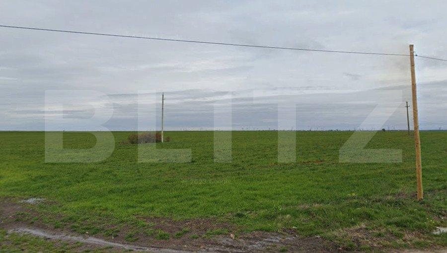 Teren extravilan 16000 mp, deschidere dubla 41 m, zona Leamna de Sus