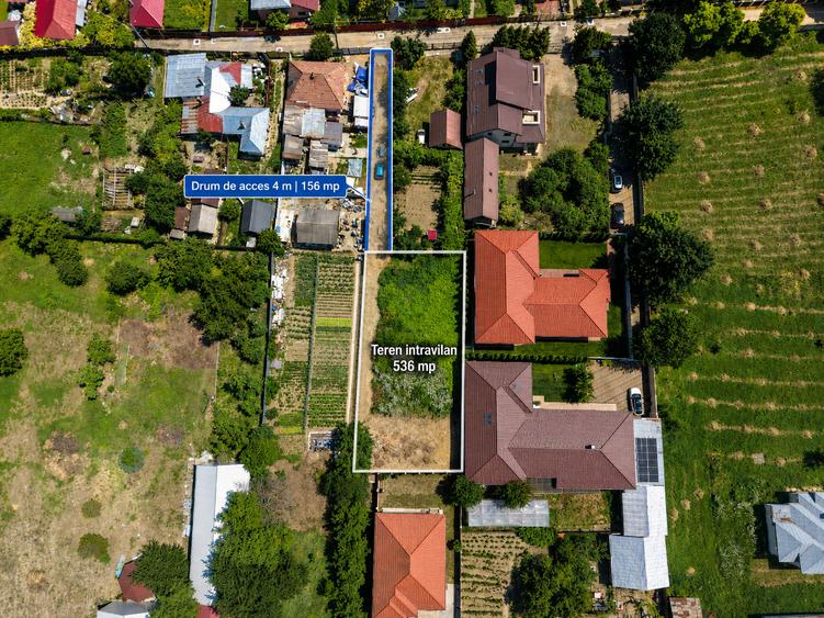 Teren intravilan 536 mp de vanzare in Bacau – la 2 km de Arena Mall