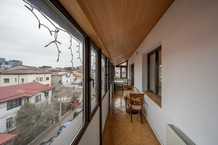 3 camere, 91 mp, terasă generoasă, lift și centrală | Piața Dorobanți