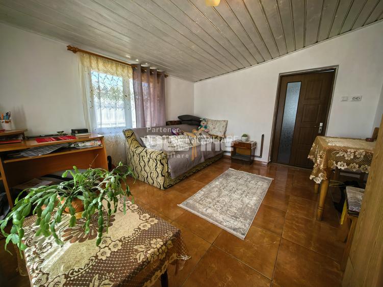 Casă 4 camere 90 mp mobilată + beci, anexe și 720 mp curte - 12