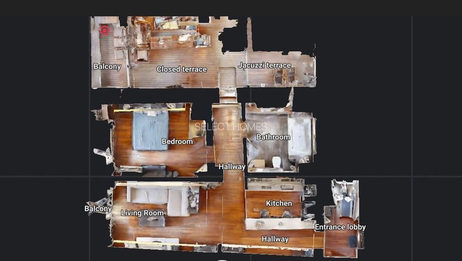 Apartament 2 camere cu terasa si jacuzzi de vanzare P-ta Alba Iulia *Tur virtual - 41