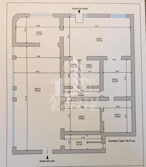 Spatiu comercial 250 mp, pe colt, vitrina generoasa, Sinaia, Timisoara - 6