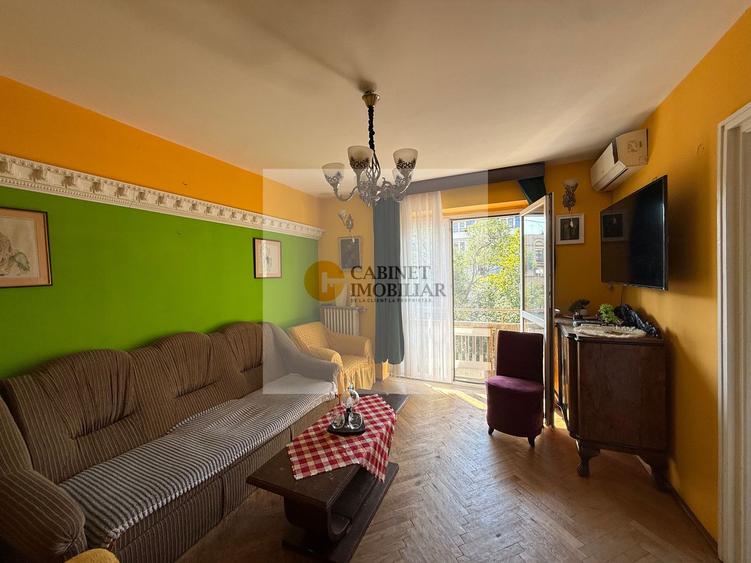 2 camere I Universitate - Bloc Dalles I Etaj 4/7 I Balcon frantuzesc