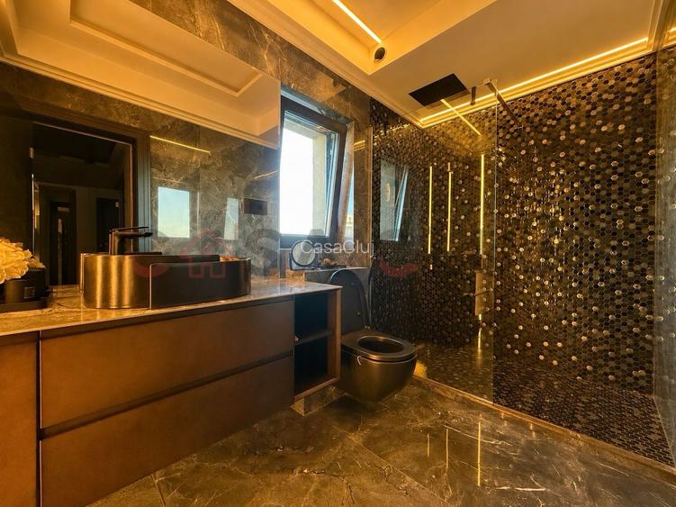 Apartament premium, terasa panoramică cu jacuzzi, 2 parcări subterane incluse! - 12