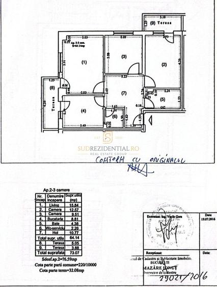 Apartament 3 camere decomandat. mobilat si utilat, Sector 5 - 1