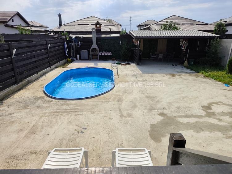FARA COMISIOANE casa eleganta cu 3 camere 2 bai piscina P+M placa la cheie - 31