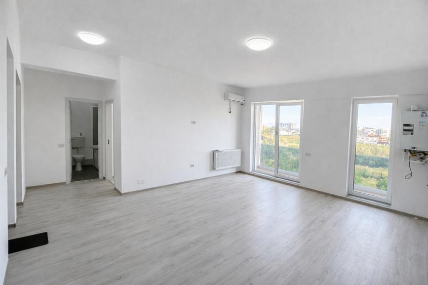 Apartament luminos cu vedere deschisa