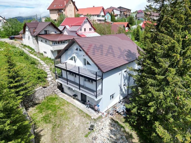 Pensiune premium Ranca-8 dormitoare cu bai proprii-afacere functionala