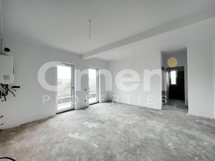 Apartament de 3 camere cu terasă generoasă, în complex nou.