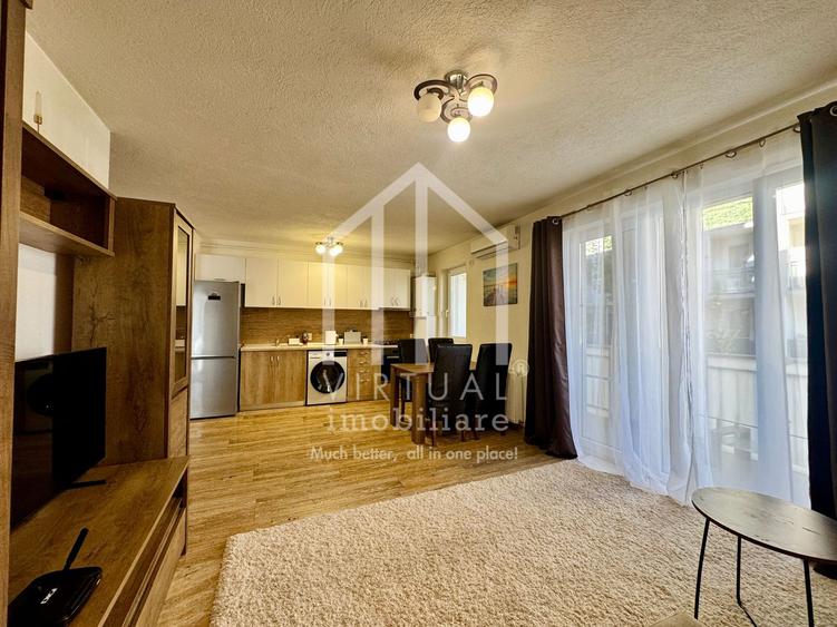 Apartament cu 2 camere, balcon, loc de parcare - zona City Residence