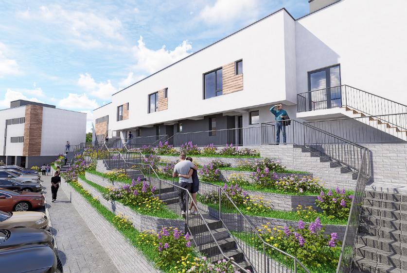 Apartament cu grădină proprie în Veris Pipera Lake – 100 mp utili | Curte 65 mp