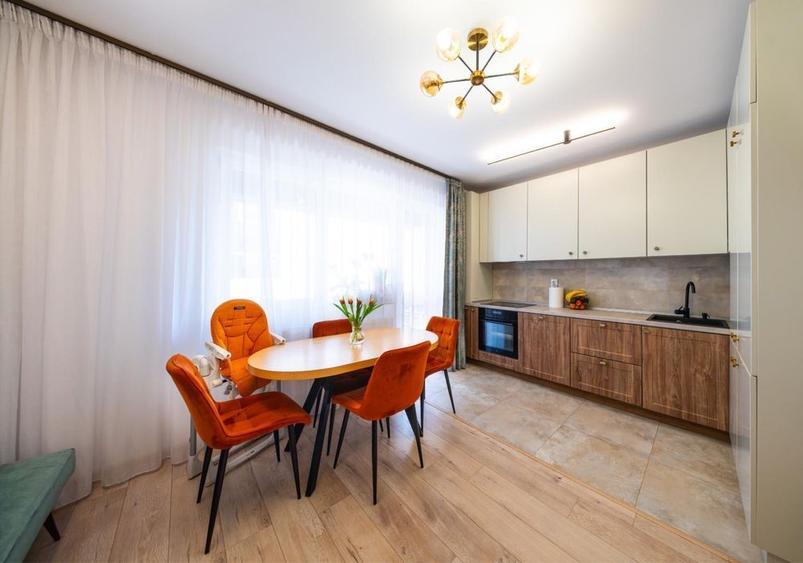Apartament 3 camere, in mobil Lux tip boutique. Zona metrou Aparatorii Patriei.