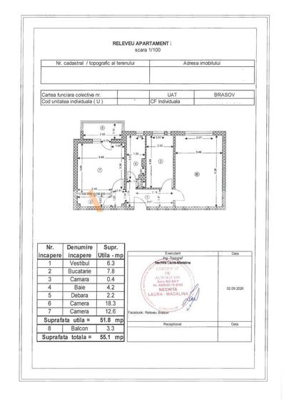 Apartament doua camere zona Grivitei - 18