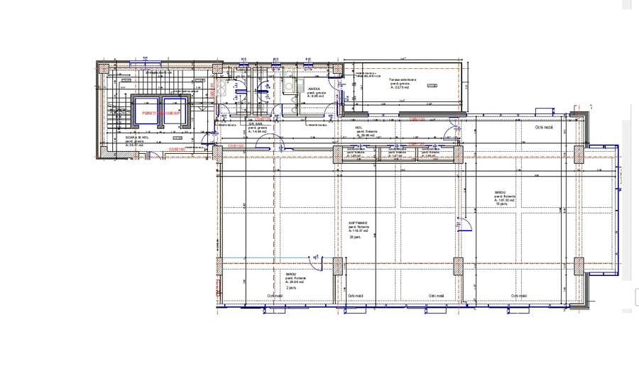 Inchiriem spatiu de birouri-300mp-in cladire de birouri Centrul Civic