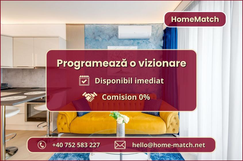 Cortina North || Studio dublu || Dormitor separat || Comision 0%