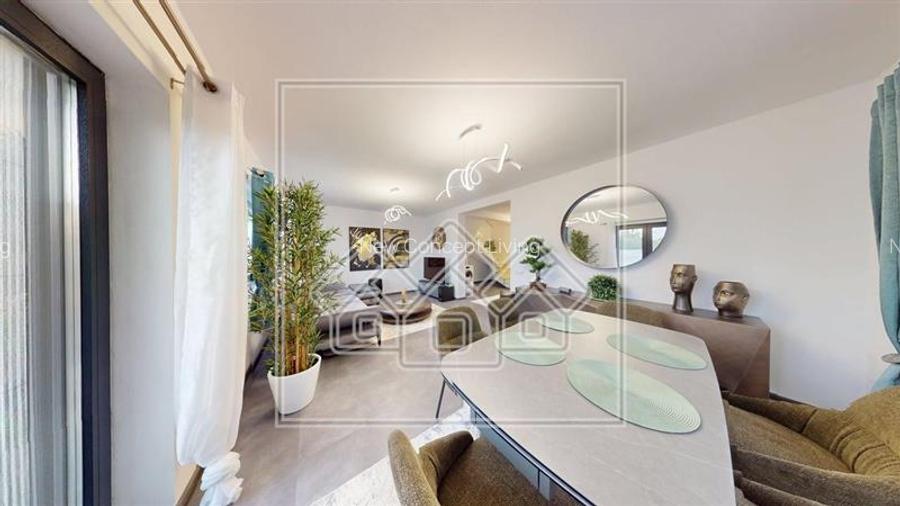 Casa în Cristian, Sibiu — Constructie 2025, Mobilat Rovere