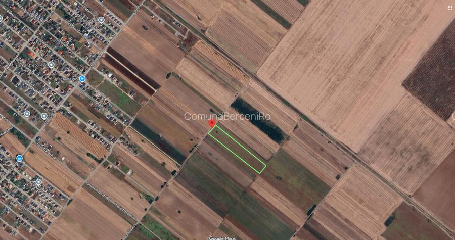 Teren Investitional 1,24 ha Com Berceni | deschidere 42ml | #CG28 - 2