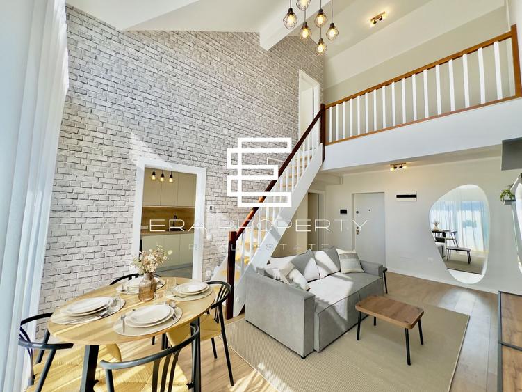 Penthouse intabulat, mobilat si utilat | 95 mp utili + logie | DaVinci Homes