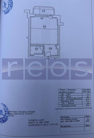 STUDIO MODERN DE VANZARE | 41 MP | MY PLACE RESIDENCE – PIPERA