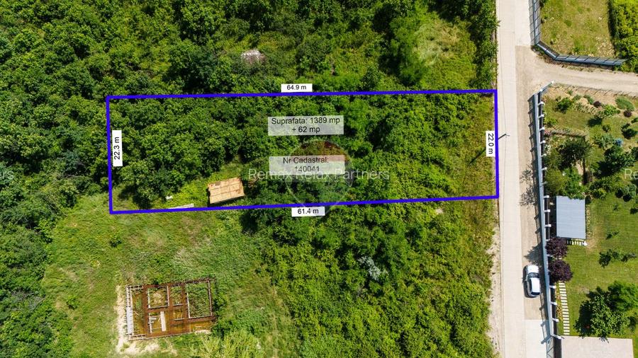 Teren de Vânzare 1450mp la asfalt - Plopii Fără Soț - Bucium, Iași - 4