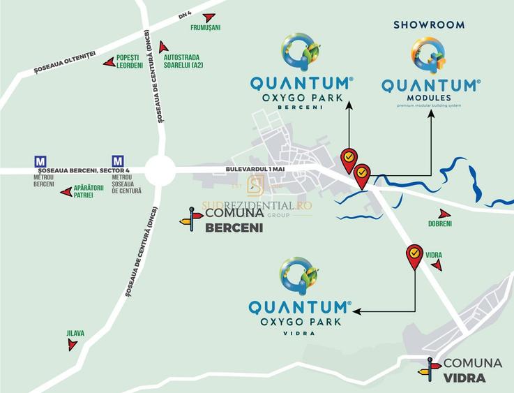 Vila eficienta energetic, 4 camere, Quantum OxyGo Park Vidra