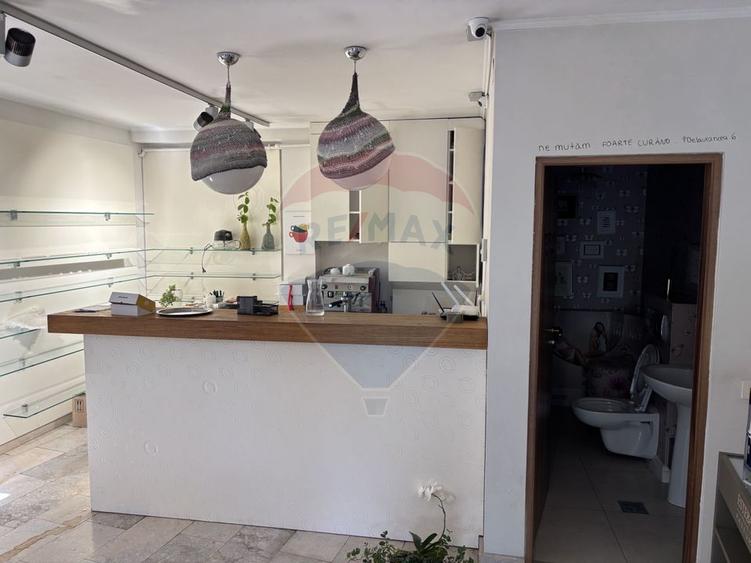 Exclusivitate, spatiu comercial 130mp, teren 555mp, singur in curte
