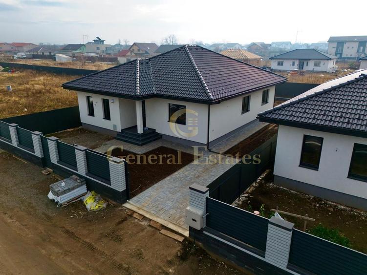 Casă NOUĂ pe parter | 3 dormitoare | Teren 500 mp | Cartier Izvor