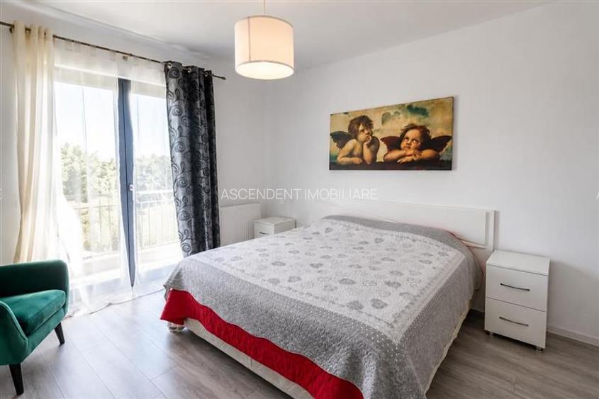 Resedinta stil, 3 dormitoare, sistem termic in pardoseala, terasa, lot 530 mp, S - 20