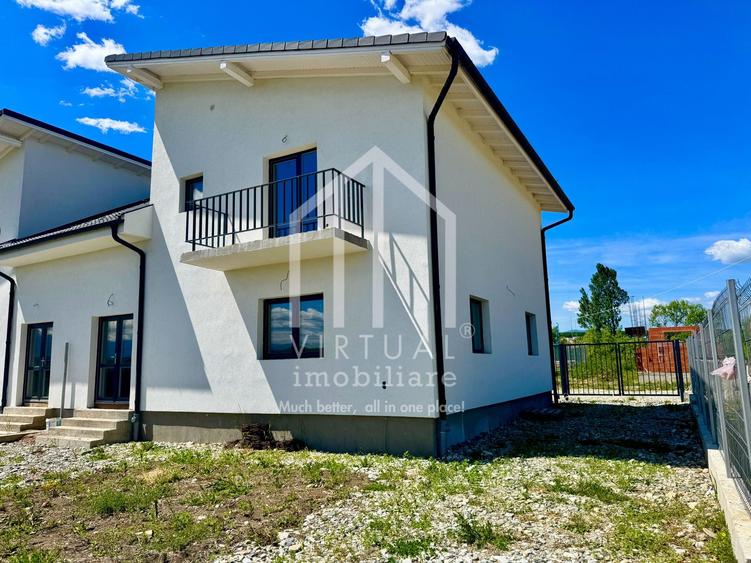 Duplex cu 4 camere, 142mp utili, 276mp teren, Selimbar - Mohu
