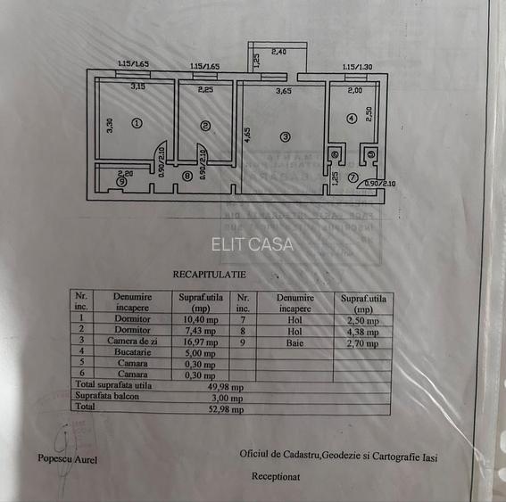 Apartament cu 3 camere, zona Alexandru cel Bun - 7