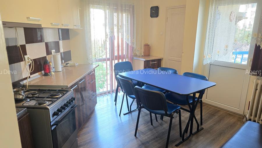 Vand apartament 4 camere Deva,  Decebal (Cuza Voda, Catedrala), etaj 1, mobilat - 8