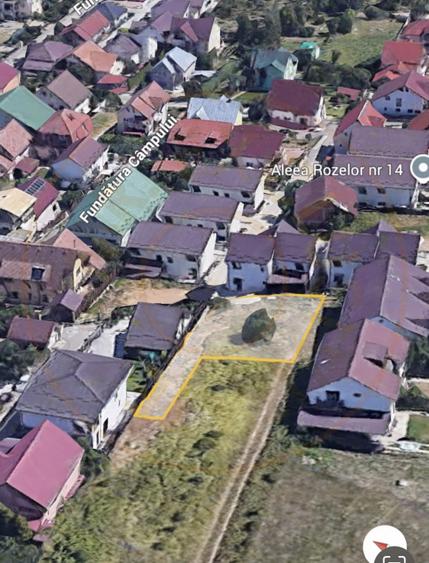 Teren intravilan 446 mp – Strada Pinilor, zonă exclusivistă foarte căutată