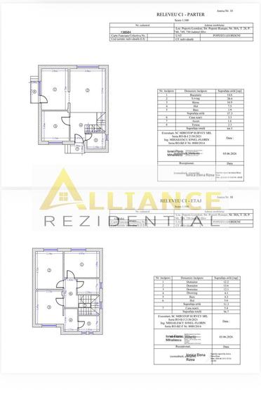 Vile individuale noi Alliance Rezidential | 5 camere | 118 mp | Teren