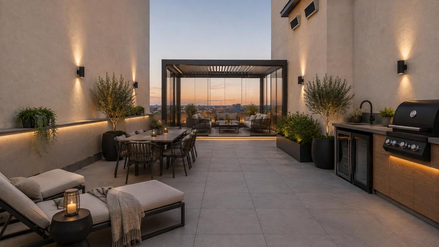 🌇 PENTHOUSE EXCLUSIVIST CU TERASĂ PANORAMICĂ DE 121 MP | 0% COMISION | METROU M